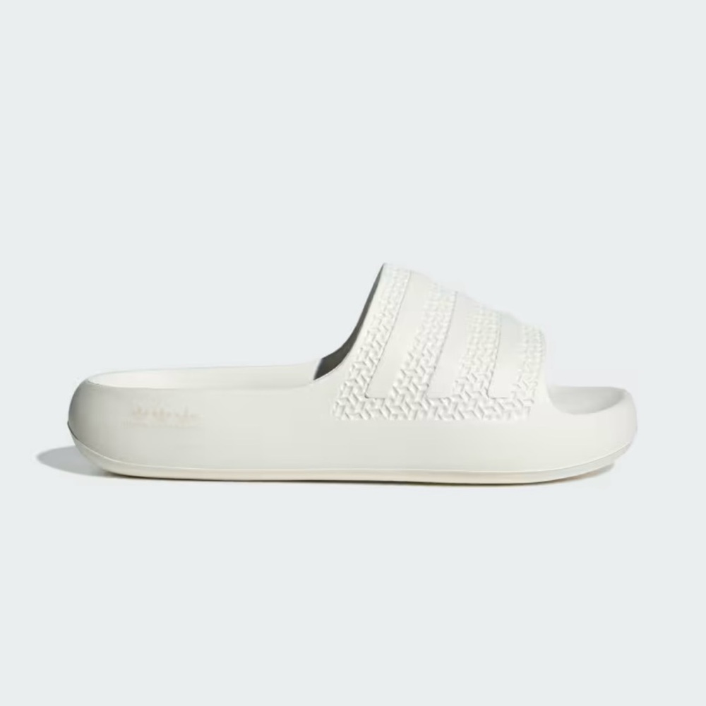 Adidas Women's Cream Slide Sandal ADILETTE AYOON SLIDES